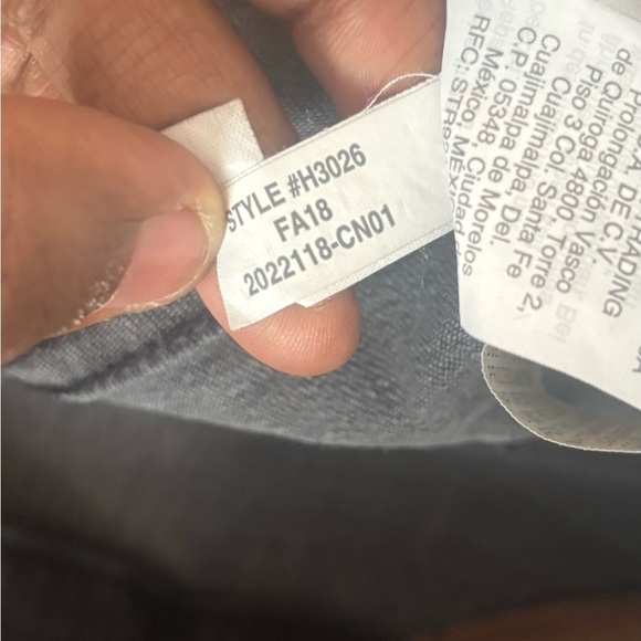 MADEWELL jeans 9” Rise Skinny Berkeley Fringe  Dark Grey  #H3026 Button Front - Picture 3 of 8